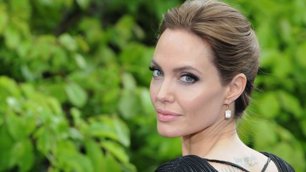 Angelia Jolie, who had preventative surgery to reduce her risk of breast cancer.