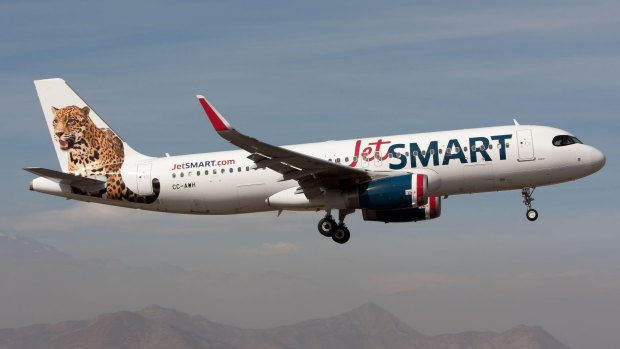 Jetsmart is a budget carrier that flies throughout South America.