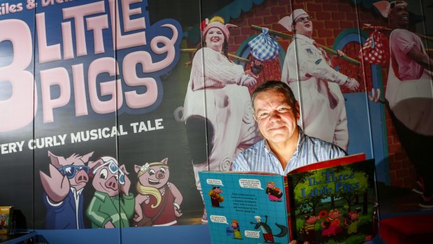 Three Little Pigs producer Anthony Drewe at the Arts Centre.
