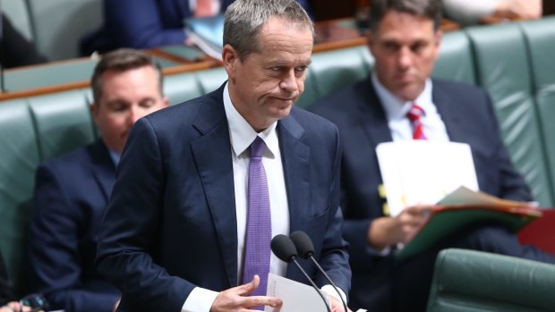 Opposition Leader Bill Shorten.