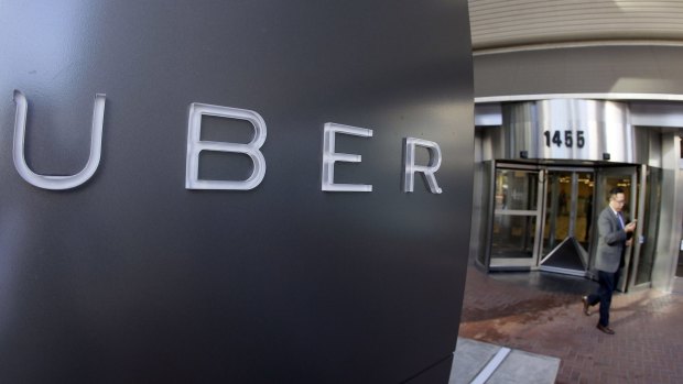 Scrutiny: Uber, valued at more than $US60 billion globally, admits it only counts 75 per cent of each transaction in Australia. 