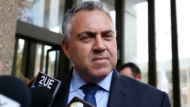 Treasurer Joe Hockey.