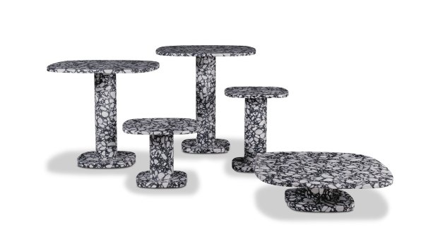 Paola Navone's Matera tables for Baxter. 