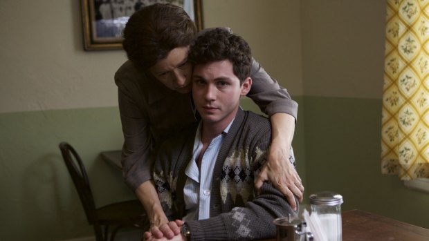 Logan Lerman stars as a serious young student in <i>Indignation</i>.