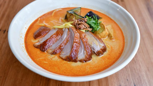 Better than the original? Duck laksa at Laksa King Kitchen.