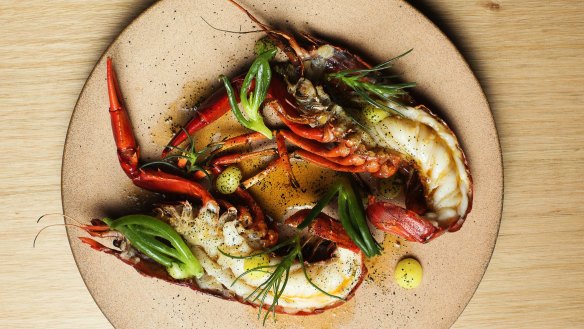 Barangaroo restaurant Cirrus serves Western Australian marron.