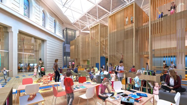 The State Library of Victoria's new Kids Quarter.