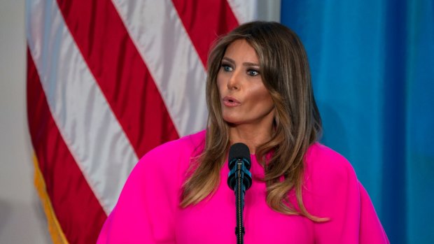 Melania Trump chose 10 Dr. Seuss titles to send to an elementary school in Cambridge, Massachusetts.