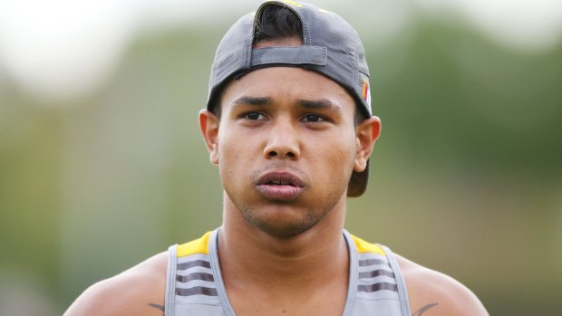 Dayle Garlett wants to return to the AFL but is currently in jail.