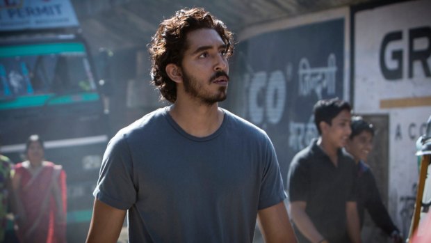 Dev Patel in a Kolkata scene from Lion.