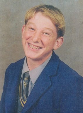 Mr Monagle at age 16.