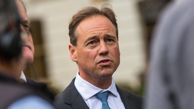 Environment Minister Greg Hunt.