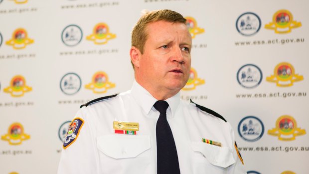ESA Commissioner Dominic Lane says this summer's bushfire season could be the worst since 2003