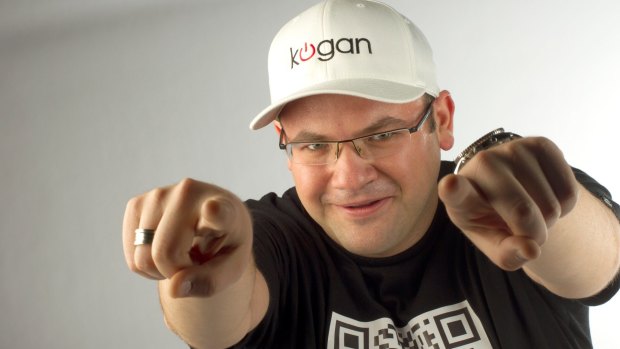 Kogan is not joking when he says that his core business is not actually about selling stuff. 