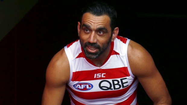 Adam Goodes at the SCG this week.