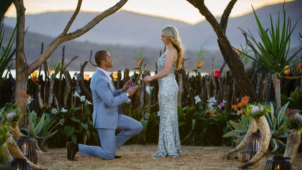 Garvey proposed to Sam Frost on The Bachelor, but dumped her before the finale even had aired.