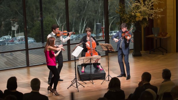 The Australian String Quartet will play a series of concerts at Margaret River wineries.