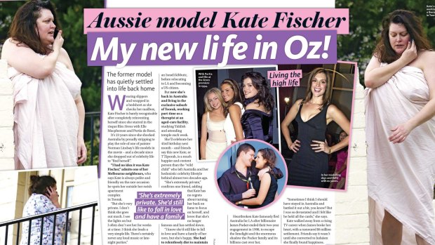 The Woman's Day article that launched renewed media appearances by Kate Fischer, now known as T'Ziporah Malkah.