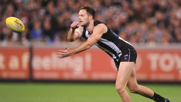 Find the fight: Collingwood's Nathan Brown says the team needs to get better at grinding out wins in the new season.