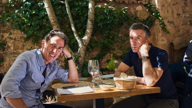 Bull fights: Steve Coogan and Rob Brydon in A Trip To Spain.