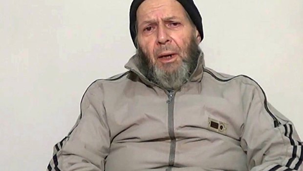 A still image made from video released anonymously to reporters in Pakistan in 2013 shows American doctor Warren Weinstein, a 72-year-old American aid worker who was kidnapped in Pakistan by al-Qaeda in 2011.