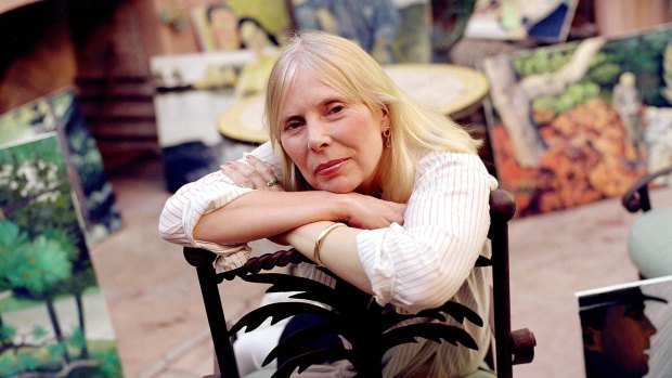 "I couldn't leave my house for several years": Joni Mitchell.