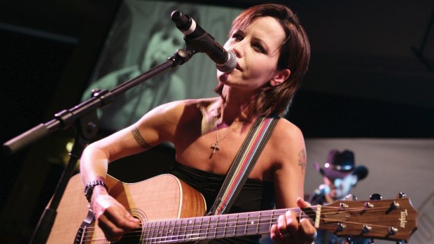 The Cranberries lead singer Dolores O'Riordan in 2008. O'Riordan died aged 46, it was announced on Monday, January 15, 2018.
