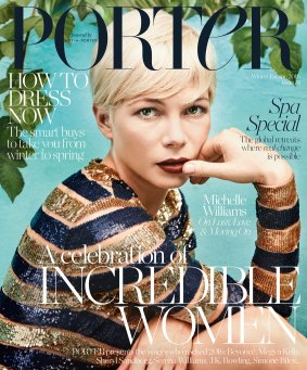Michelle Williams spoke to the latest issue of Porter magazine.