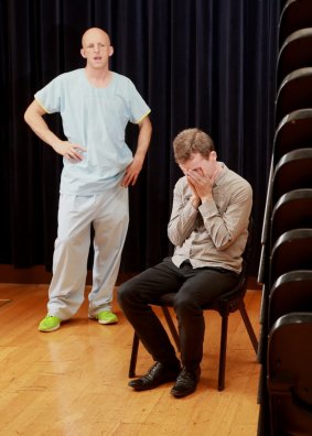 David Woods and Jon Haynes in an earlier production.