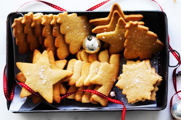 Adam Liaw's salt and brown sugar cookies.