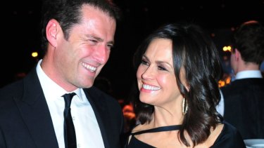 Karl Stefanovic and Lisa Wilkinson: "A working relationship, that's all".