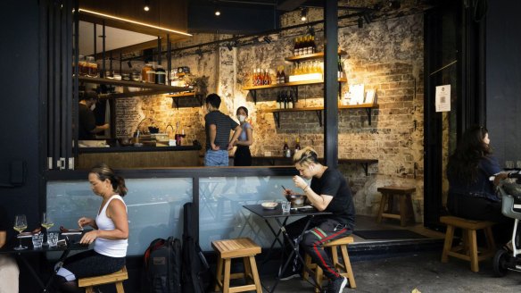 It's walk-ins only at Bones Ramen in Potts Point.