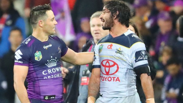 Combatants on the NRL field, Cooper Cronk and Johnathan Thurston are united in their view Perth needs a team in the national competition.