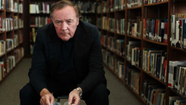 Author James Patterson at a Venice high school in California, where he encouraged students to read and gave away copies of one of his books, in 2012.
