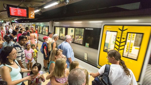 Trains were cancelled on the Gold Coast and Beenleigh lines throughout Saturday.
