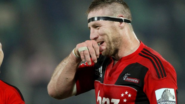 Brad Thorn during his playing days for the Crusaders.