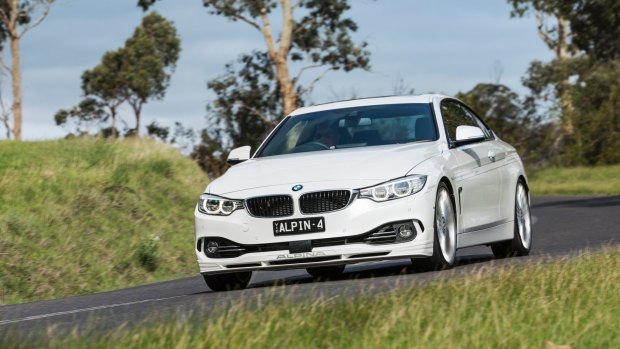 The 2017 BMW Alpina B4 BiTurbo Coupe. BMW sold cars to people who couldn't afford them