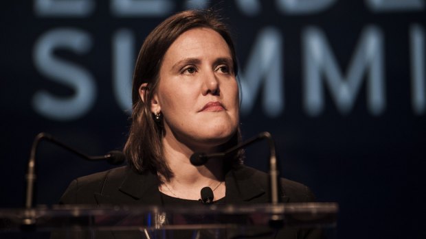Minister for Revenue and Financial Services Kelly O'Dwyer. The government is backing industry self-regulation which critics argue is not enough.