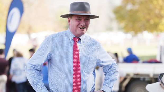 Deputy Prime Minister Barnaby Joyce is due to appear alongside Prime Minister Malcolm Turnbull in Rockhampton on Thursday.