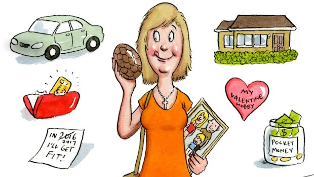 This is Rebecca, the average Australian. Illustration: John Shakespeare