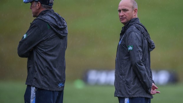 Nathan Brown, pictured at Coffs Harbour during the Blues Origin camp this year.