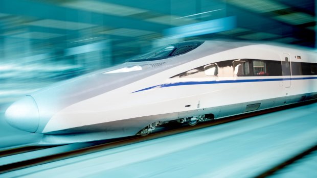 China is leading the way in high-speed train travel.