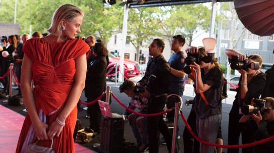 The belle of the ball: Jesinta Franklin at the MAAS Fashion Ball.