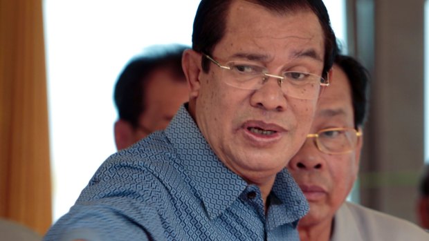 Prime Minister Hun Sen's government asked the court to dissolve the party, accusing them of trying to overthrow the government.