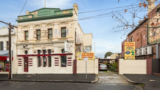A grand old, two-level Victorian terrace leased to Taco Bill restaurant at 97-99 Queens Parade sold for $4.5 million.