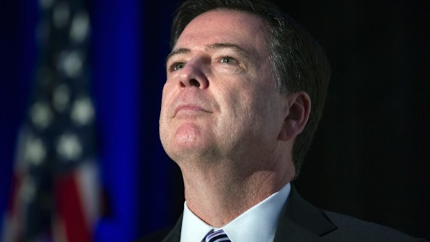 Sacked FBI director James Comey.