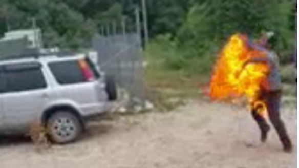 Omid Masoumali died after setting himself on fire on Nauru.