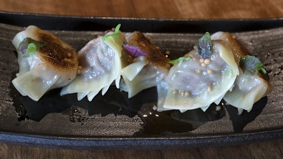 Wagyu gyoza at Toko.