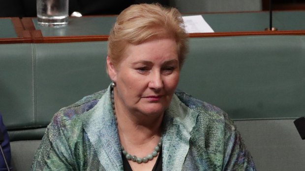 Ann Sudmalis during question time in Parliament House in Canberra on Tuesday.