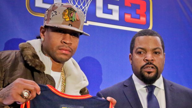 The answer: Ice Cube's 3-on-3 solution for players like Allen Iverson, 41, who can't keep up with NBA pace.